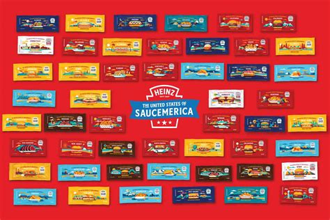 heinz 50 states sauces|Your Ketchup Packets Could Be Collectors Items